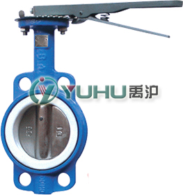 D71F手柄四氟密封蝶閥 D71F手柄四氟密封蝶閥