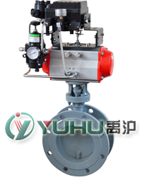 氣動調節蝶閥(通風結構) 氣動調節蝶閥(通風結構)