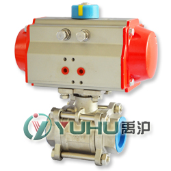 內螺紋氣動球閥(兩通標準型) 內螺紋氣動球閥(兩通標準型)