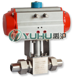 Q661N焊接式氣動高壓球閥