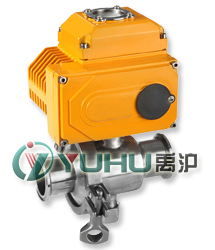 卡箍式衛生級電動球閥