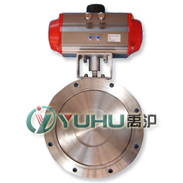 氣動真空蝶閥（帶支架）